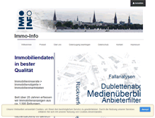 Tablet Screenshot of immo-info.de